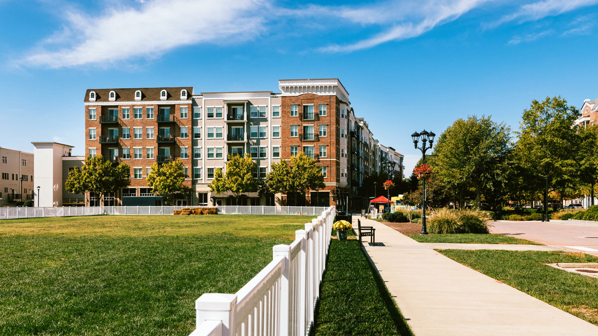 Multifamily Residential Building at Spring in the United States